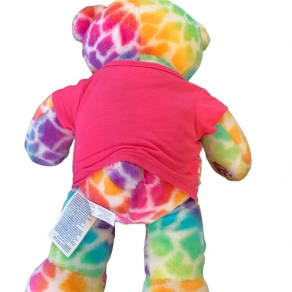 RAINBOW Giraffe build a beat, with sequins shirt - Picture 4 of 4